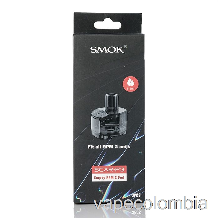 Vape Kit Completo Smok Scar-p3 Cápsulas De Repuesto Cápsulas Rpm
